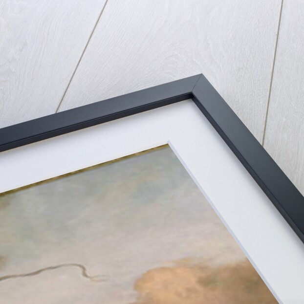 The Second Duke of Albemarle's Ketch with a yacht to the left and three warships in the distance to the right by Willem van de the Younger Velde