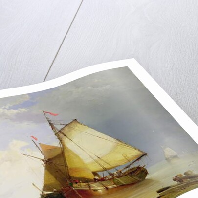 Shipping in a Calm, 1869 by James Webb