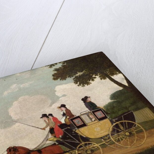 The Royal Mail Coach, Chelmsford to London, 1799 by John Cordrey