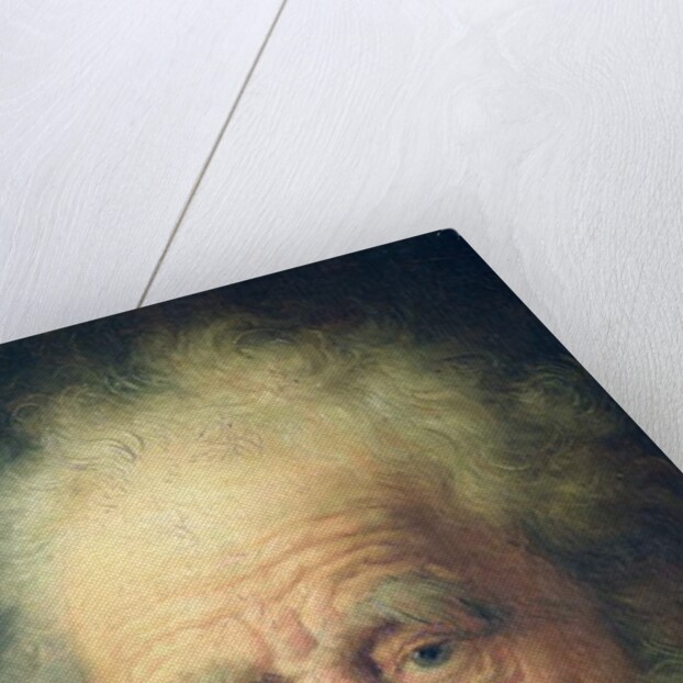 Bust of an Old Man with a Gold Chain by Rembrandt Harmensz. van Rijn