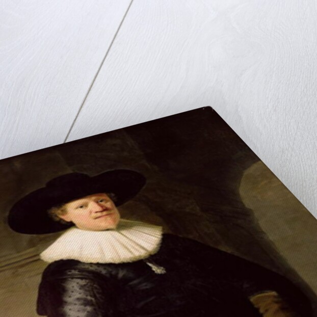 Portrait of a Man, possibly the poet Jan Harmensz. Krul, 1633 by Rembrandt Harmensz. van Rijn