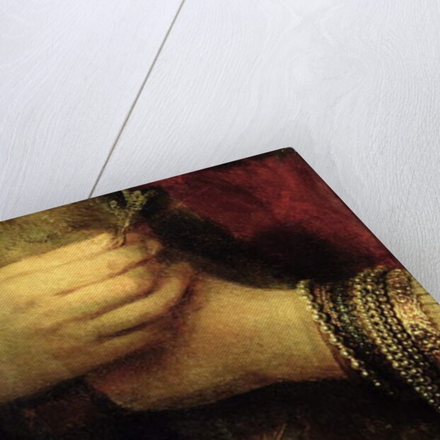 Portrait of Saskia van Uylenburgh in Rich Costume by Rembrandt Harmensz. van Rijn