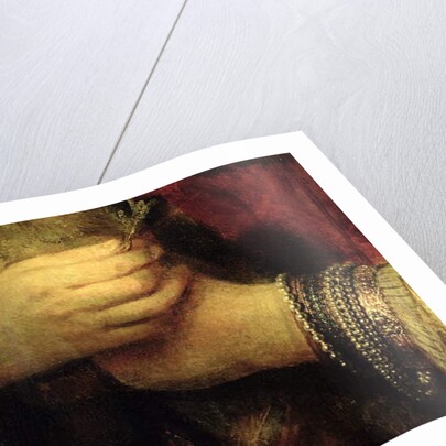 Portrait of Saskia van Uylenburgh in Rich Costume by Rembrandt Harmensz. van Rijn