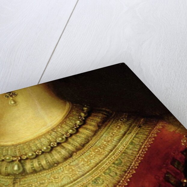 Portrait of Saskia van Uylenburgh in Rich Costume by Rembrandt Harmensz. van Rijn