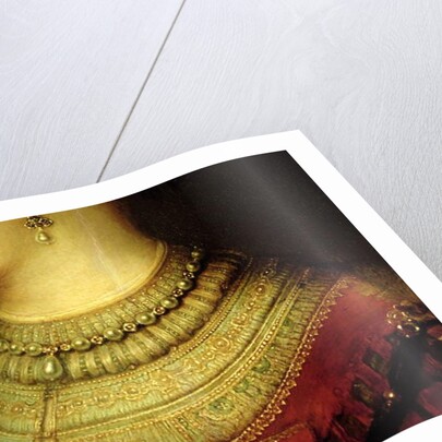 Portrait of Saskia van Uylenburgh in Rich Costume by Rembrandt Harmensz. van Rijn