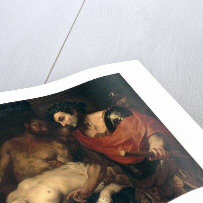 Nero with the corpse of his Mother Agrippina by Antonio Zanchi