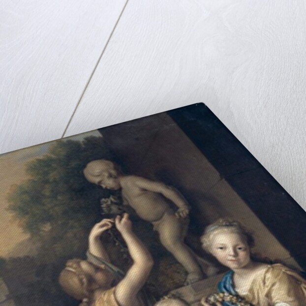 Three Girls sacrifice Flowers to Amor, 1710 by Pieter van der Werff