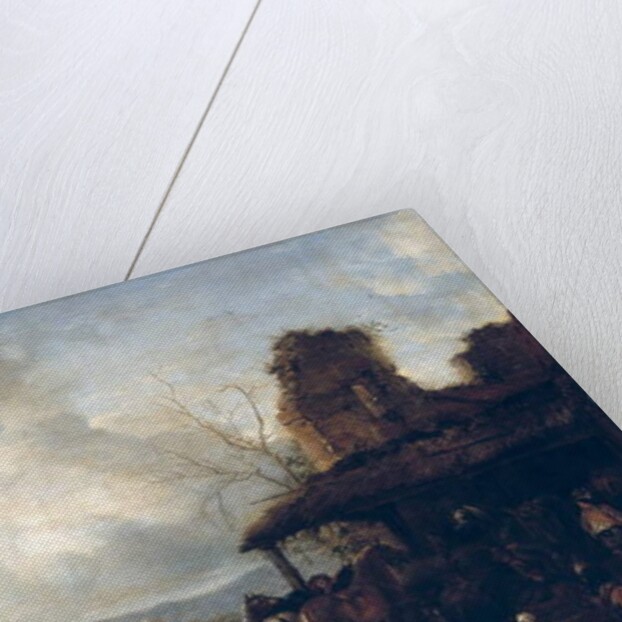 The Stable of a Dilapidated House, c.1640 by Philips Wouwermans or Wouwerman