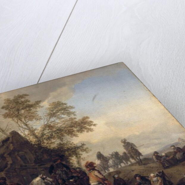 A Dappled Horse outside the Smithy by Philips Wouwermans or Wouwerman