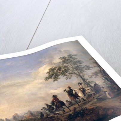 Falconers Return Home from the Hunt, 1658-60 by Philips Wouwermans or Wouwerman