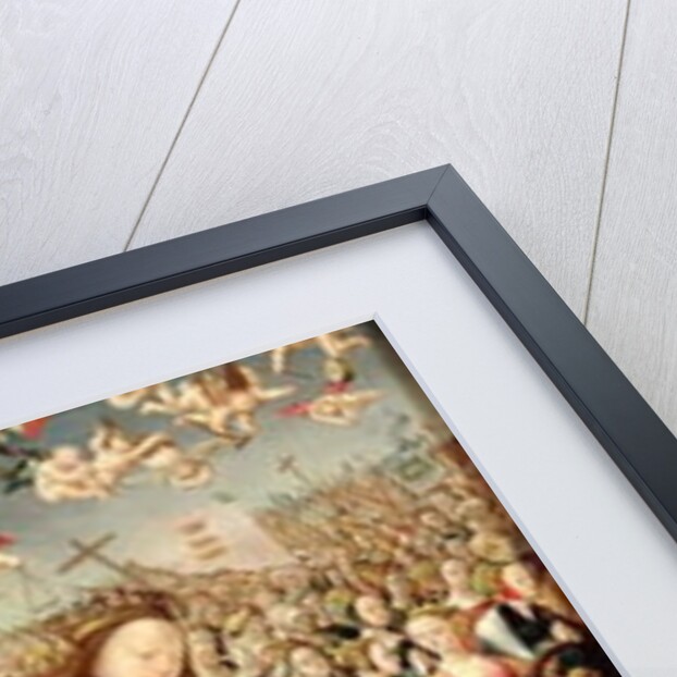 Left wing of Triptych with Adoration of the Trinity, 1523 by Jacob Cornelisz van Oostsanen