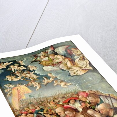 Right wing of Triptych with Adoration of the Trinity, 1523 by Jacob Cornelisz van Oostsanen