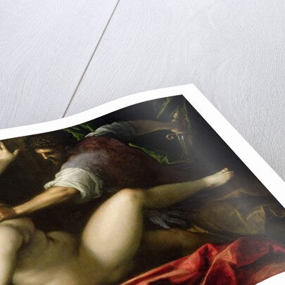 Tarquin and Lucretia, late 16th century by Palma Il Giovane