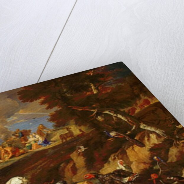 Noah offers up a Sacrifice as a Sign of his Gratitude, 1687-90 by Pieter the Younger Mulier