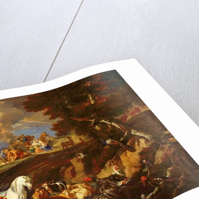 Noah offers up a Sacrifice as a Sign of his Gratitude, 1687-90 by Pieter the Younger Mulier