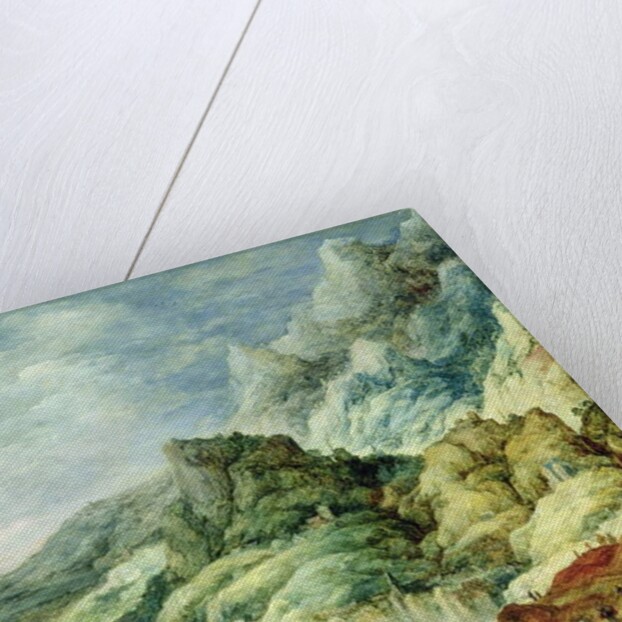 Alpine Landscape, c.1620 by Joos or Josse de The Younger Momper