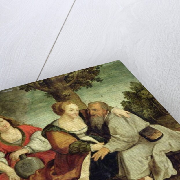 Lot and his Daughters, late 16th century by Dutch School