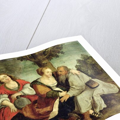 Lot and his Daughters, late 16th century by Dutch School