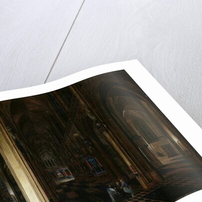 The Interior of Antwerp Cathedral by Candle and Torchlight by Pieter the Elder & Younger Neefs