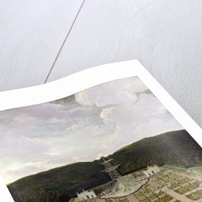 View from the Garden and Grotto at the Foot of the Waterfalls to the Octagon, after 1716 by Jan van Nickelen