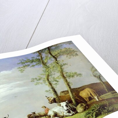A Fellow Countryman with his Herd, 1648 by Paulus Potter