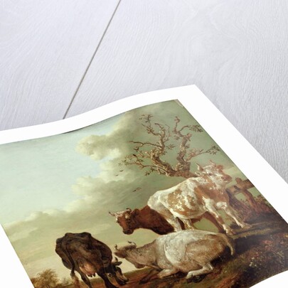 Four Cows in a Meadow, 1644 by Paulus Potter