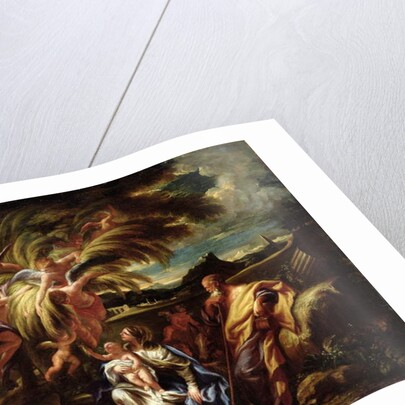 The Rest on the Flight into Egypt, c.1700 by Domenico the Elder Piola