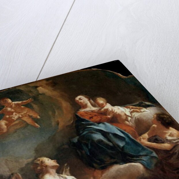 The Apparition of the Madonna to the Guardian Angel by Giovanni Battista Piazzetta