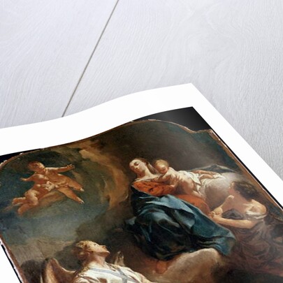 The Apparition of the Madonna to the Guardian Angel by Giovanni Battista Piazzetta