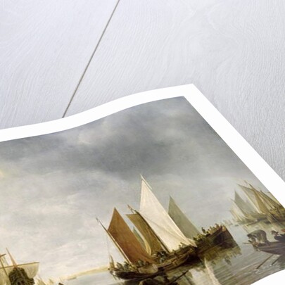 Harbour with Anchored Ships, 1655-60 by Hendrick Dubbels