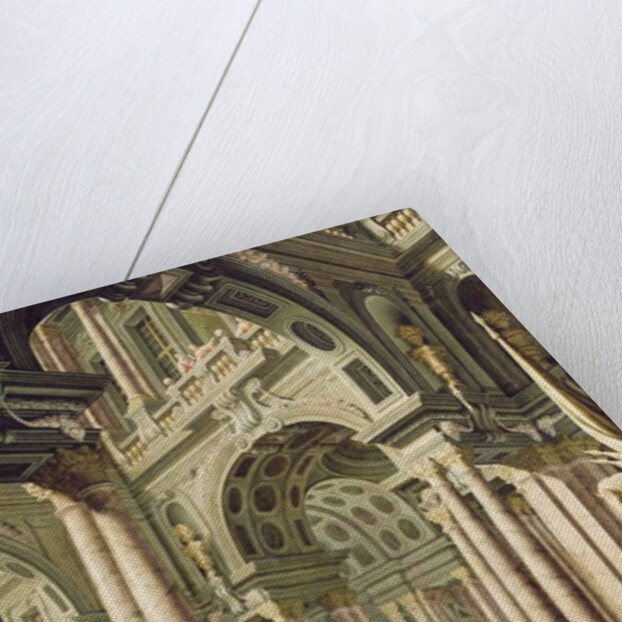 Imaginary Palace with David before Saul by John Devoto