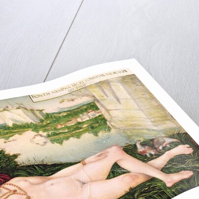 Resting Naiad by Lucas the Younger Cranach