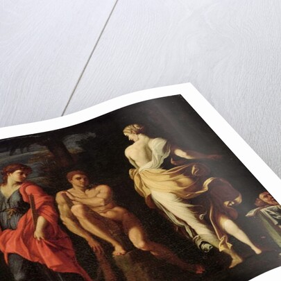 Hercules at the Crossroads by Annibale (Copy) Carracci