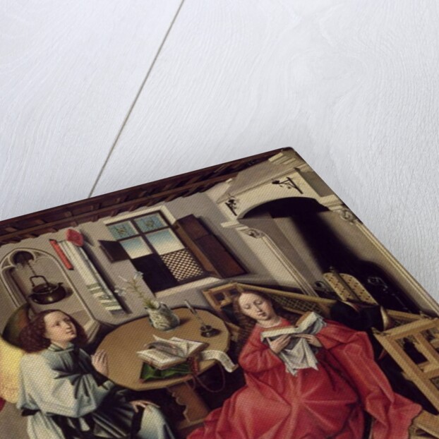 The Annunciation, after 1500 by (1375/8-1444) (after) Master of Flemalle