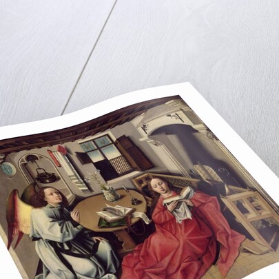 The Annunciation, after 1500 by (1375/8-1444) (after) Master of Flemalle