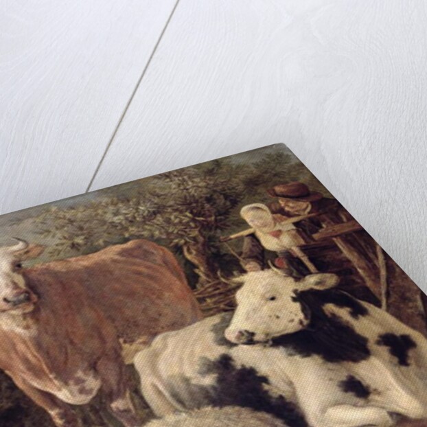 Herdsman and Herdswoman with Livestock, c.1647 by Govert Dircksz. Camphuysen