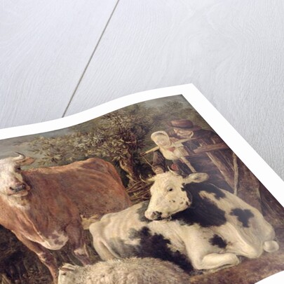 Herdsman and Herdswoman with Livestock, c.1647 by Govert Dircksz. Camphuysen