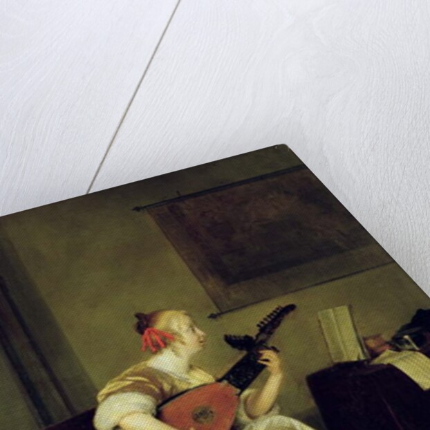 The Lute Player, 1667-68 by Gerard ter Borch or Terborch