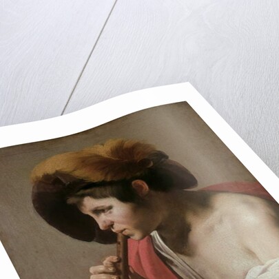 Knave Playing a Recorder, 1621 by Hendrick Ter Brugghen