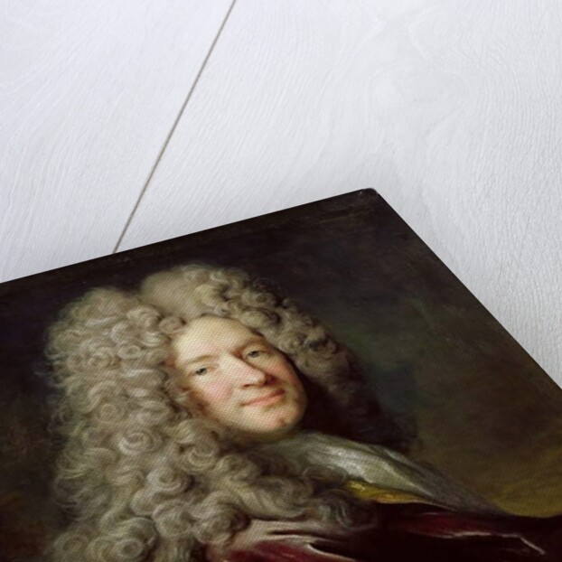 Portrait of a Man Wearing a Violet Robe, c.1700 by Nicolas de Largilliere