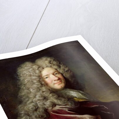 Portrait of a Man Wearing a Violet Robe, c.1700 by Nicolas de Largilliere