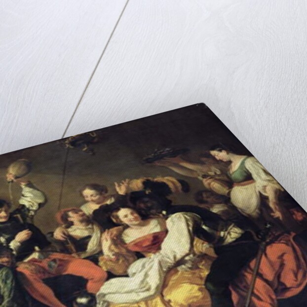 Revelry with Soldiers and Prostitutes, after 1625 by Johann Liss or Lis or von Lys