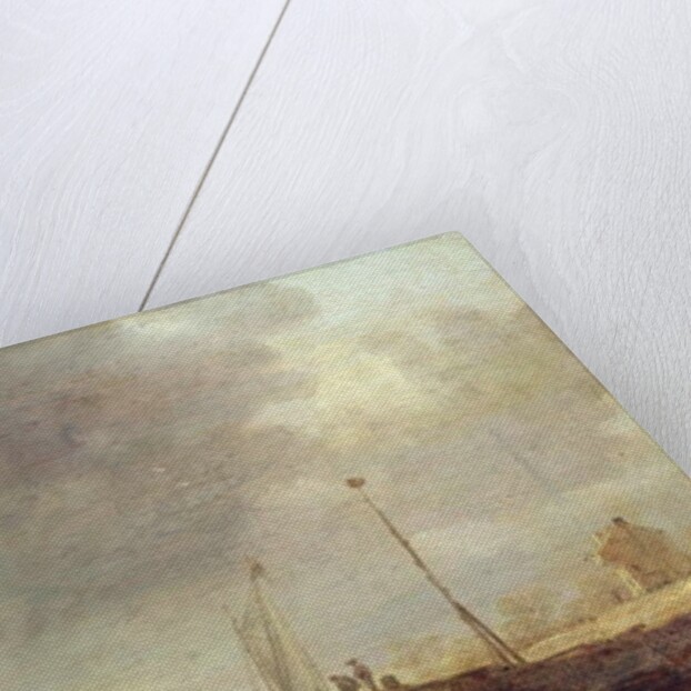 Landscape with River and Ferry, 1646 by Jan Josephsz van Goyen