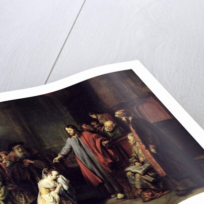 Christ and the Adulteress, 1653 by Gerbrandt van den Eeckhout