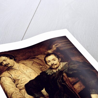 Double Portrait of the de Wael Brothers Lucas and Cornelis by Anthony van Dyck