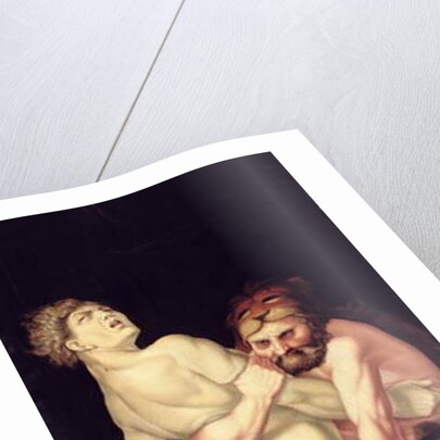 Hercules and Antaeus, 1531 by Hans Baldung Grien