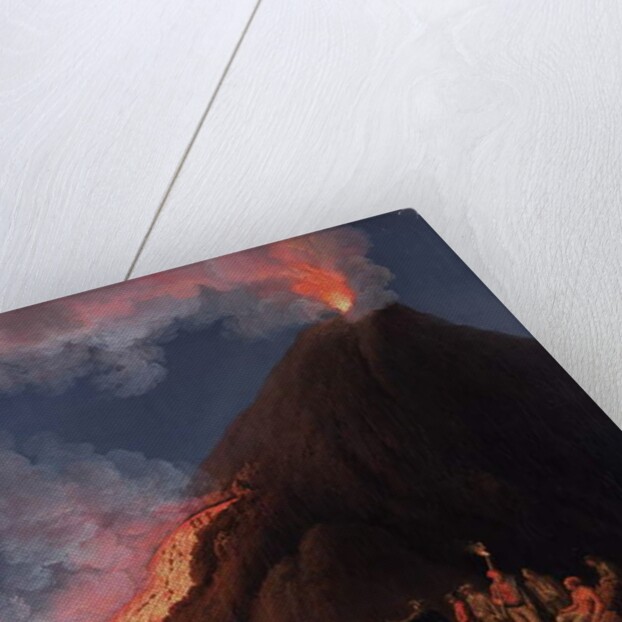 The Eruption of Mount Vesuvius in 1774 by Jacob-Philippe Hackert
