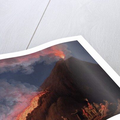 The Eruption of Mount Vesuvius in 1774 by Jacob-Philippe Hackert