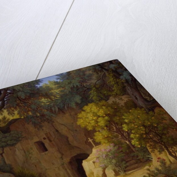 The Hermit, 1834 by Johann Martin von Rohden