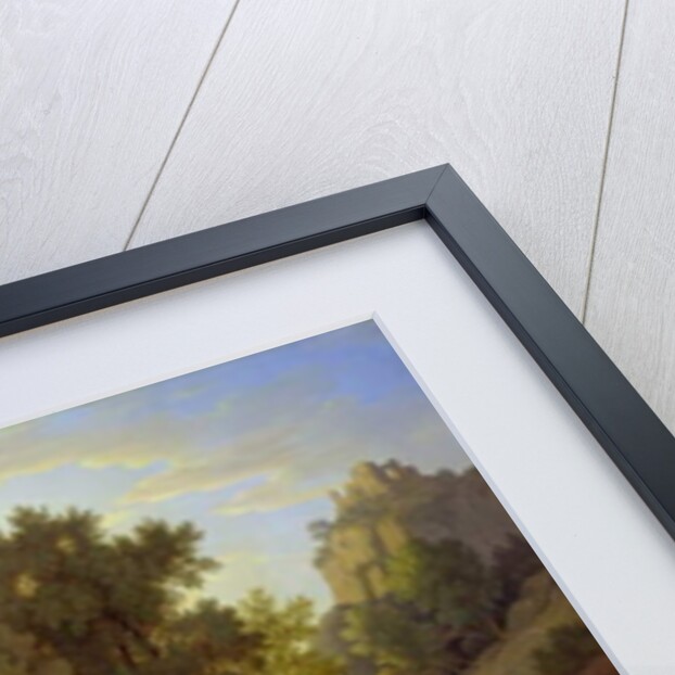 Italian Landscape at Sunset by Johann Martin von Rohden